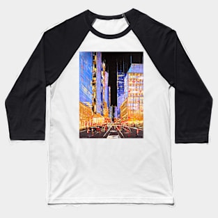 New York. Night Baseball T-Shirt